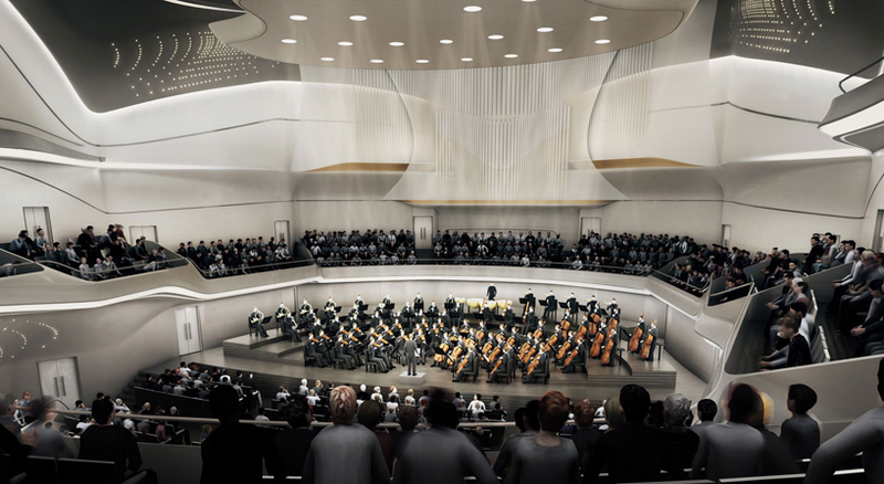 Illustration for article titled 5 Concert Halls Designed For the Most Famous Composer of All Time